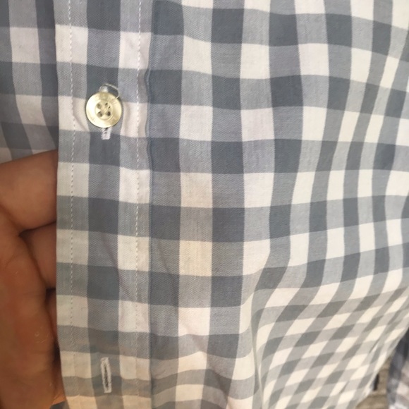 J. Crew gingham button-down shirt - USED - Picture 4 of 4